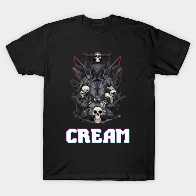 Cream T-Shirt by Maheswara.Momocats